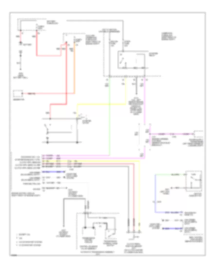 Starting Wiring Diagram for Cadillac ATS 2013