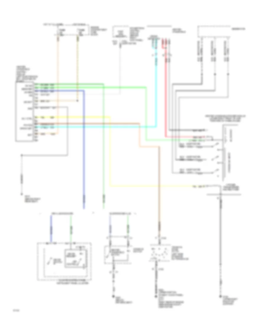 Heated Windshield Wiring Diagram for Cadillac DeVille 1994