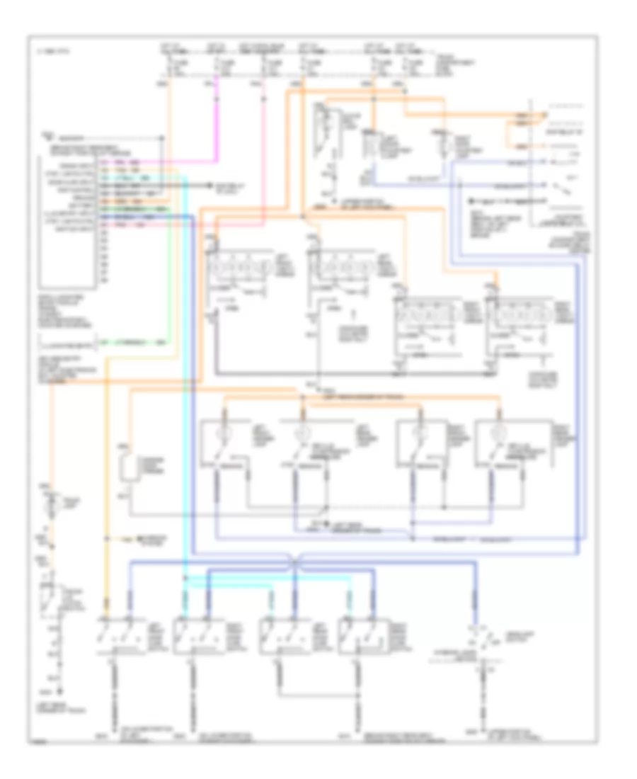 Courtesy Lamps Wiring Diagram for Cadillac DeVille 1994