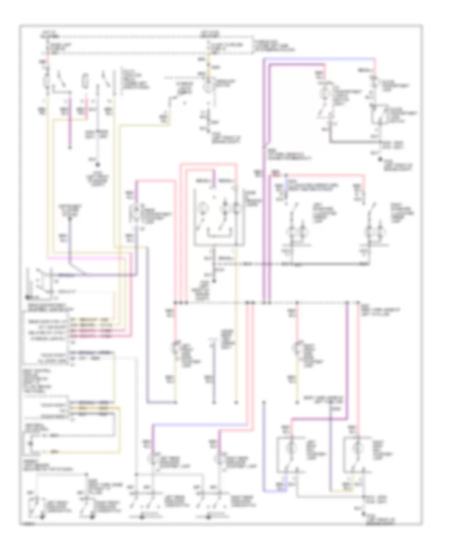 Courtesy Lamps Wiring Diagram for Cadillac Catera 2000