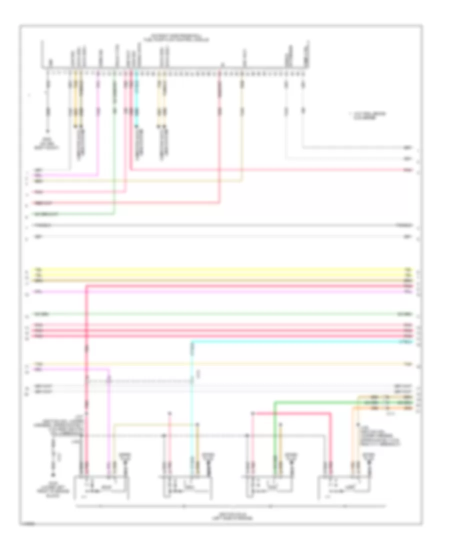 6.0L VIN J, Engine Controls Wiring Diagram (2 of 6) for Cadillac Escalade Luxury 2013