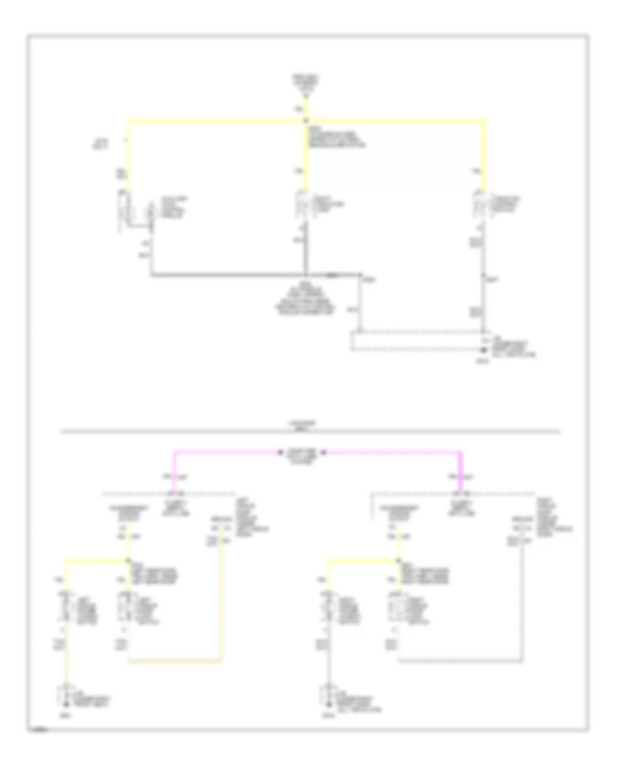 Instrument Illumination Wiring Diagram (3 of 3) for Cadillac DeVille 2000