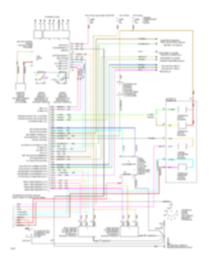 4 6L VIN 9 Engine Performance Wiring Diagrams 3 of 3 for Cadillac Eldorado 1994