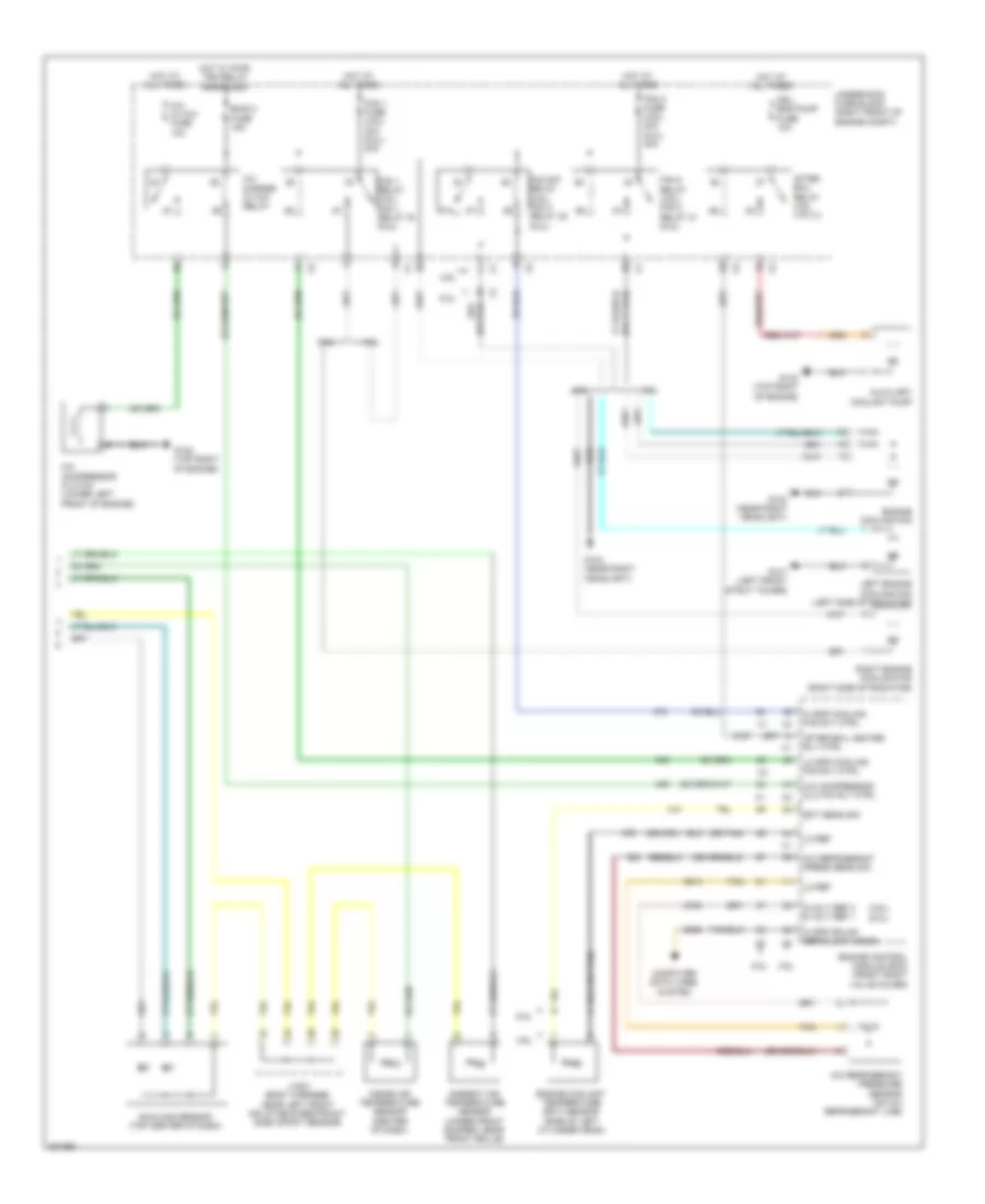 Automatic AC Wiring Diagram (2 of 2) for Cadillac CTS V 2009