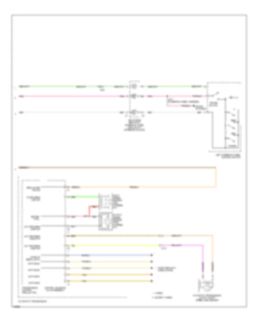 Cruise Control Wiring Diagram (2 of 2) for Cadillac Escalade Platinum 2013