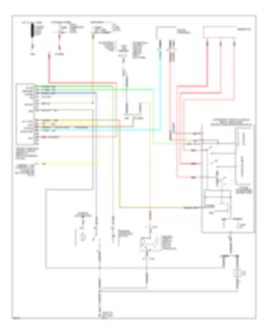 Heated Windshield Wiring Diagram for Cadillac DeVille 1990