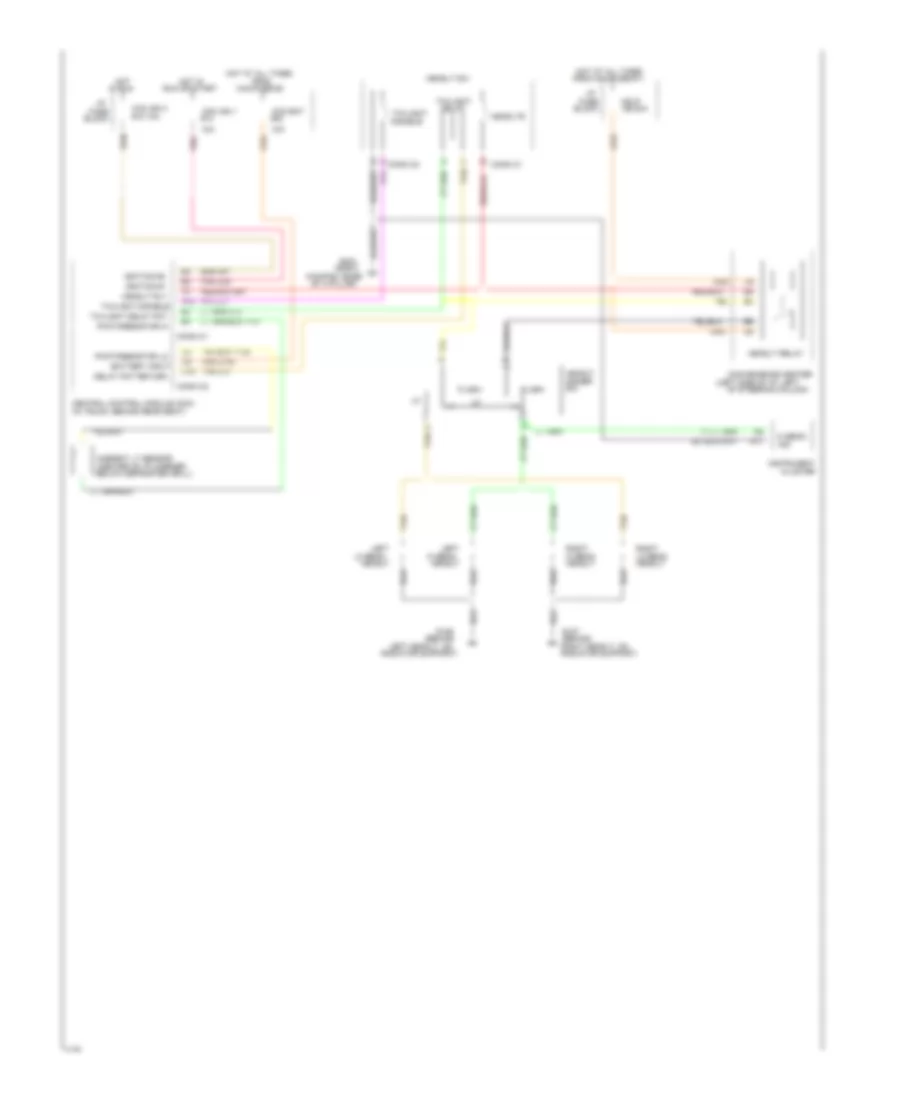 Headlight Wiring Diagram with DRL for Cadillac Fleetwood Brougham 1994