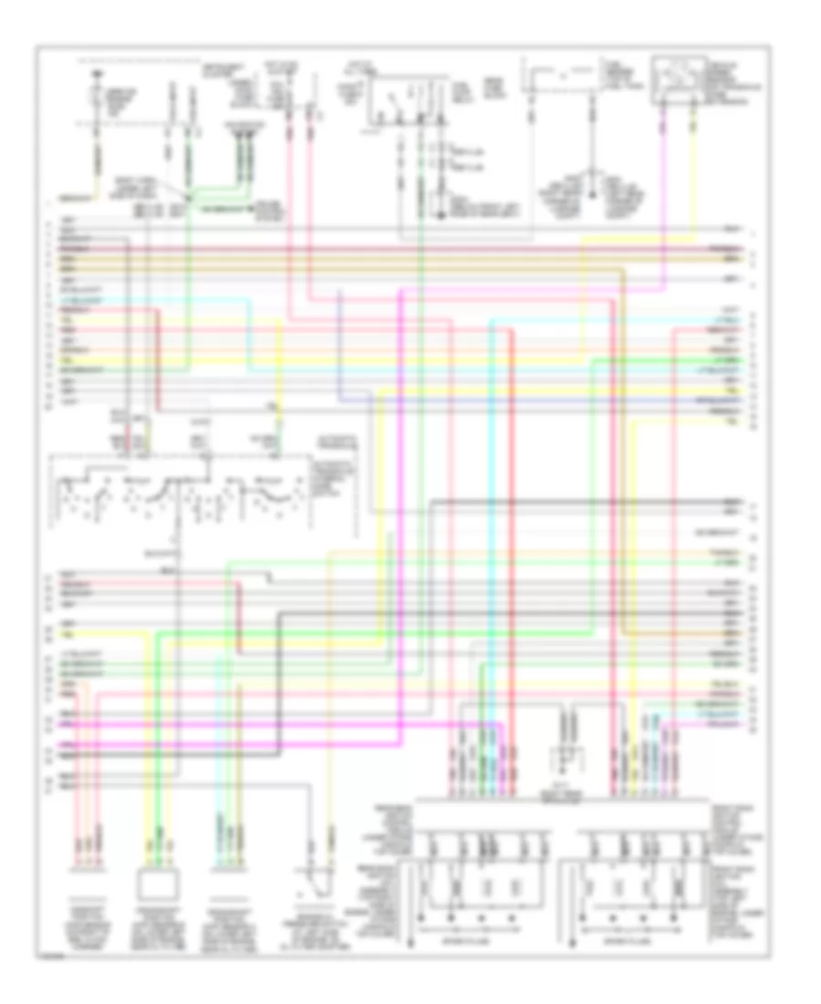 4 6L VIN Y Engine Performance Wiring Diagrams 3 of 5 for Cadillac Seville SLS 2000