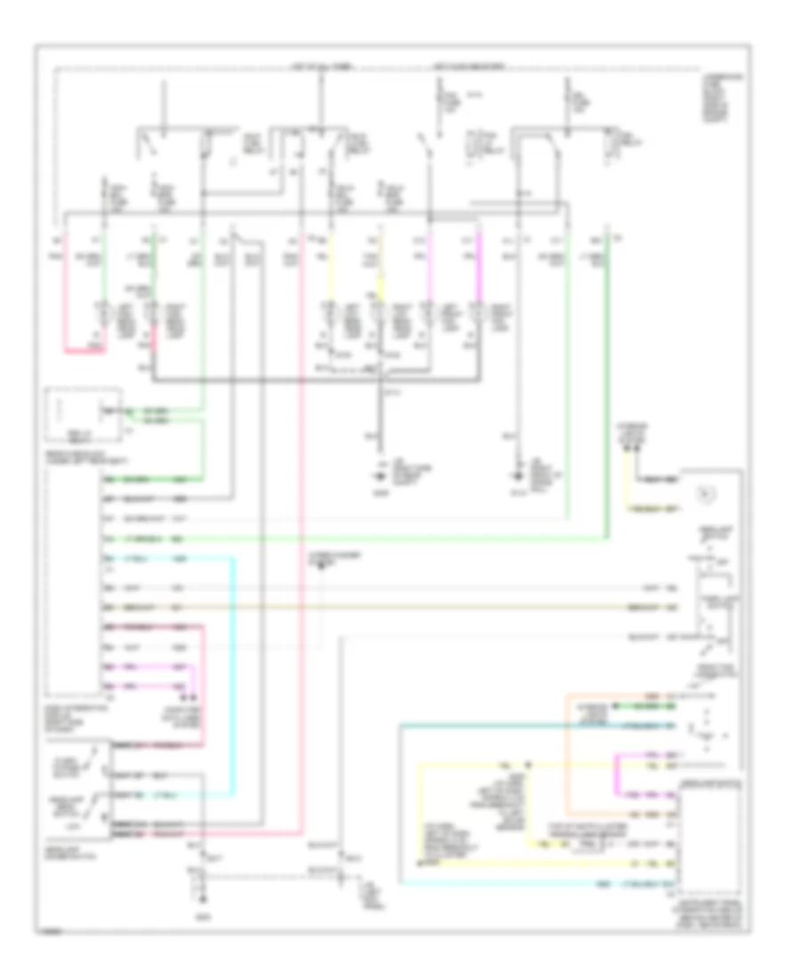 Headlight Wiring Diagram for Cadillac Seville SLS 2000