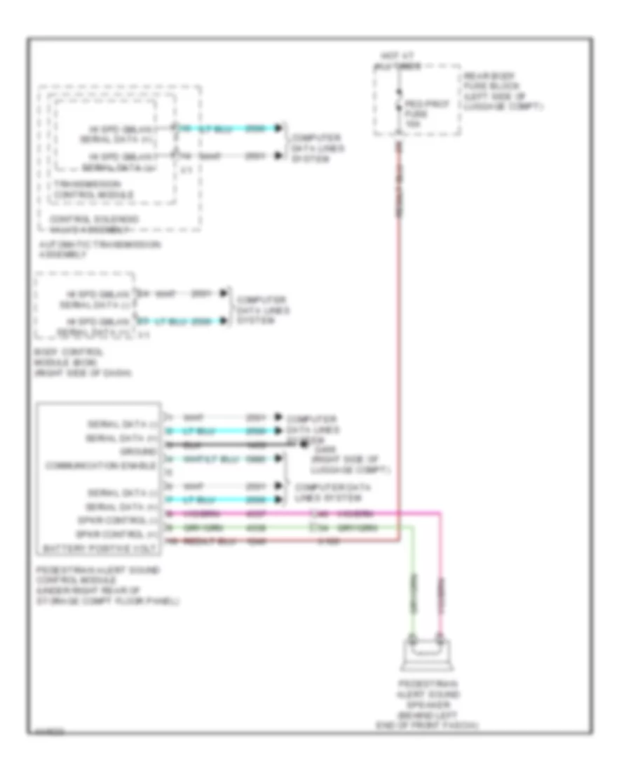 Active Bodyworks Wiring Diagram for Cadillac ELR 2014