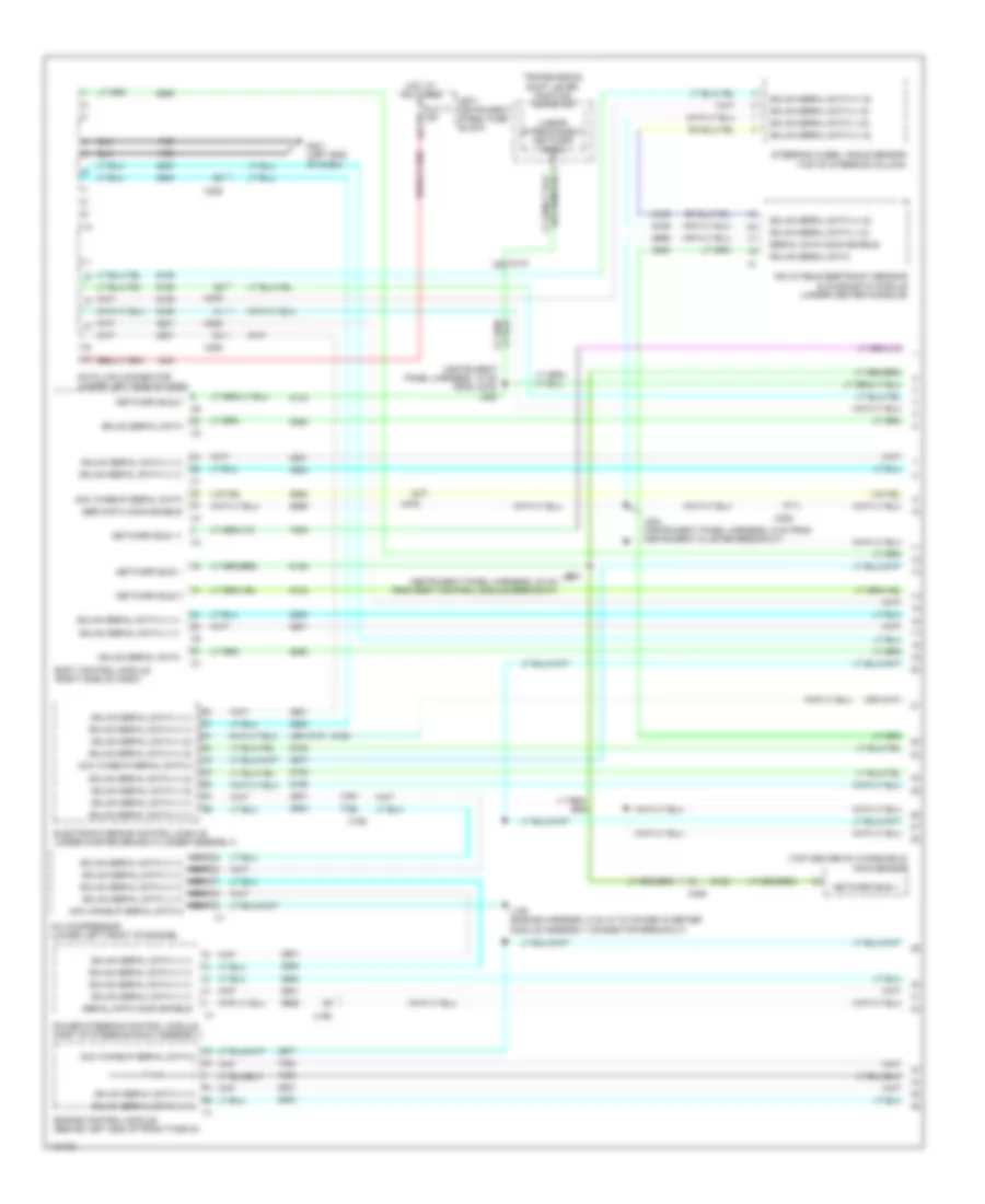 Computer Data Lines Wiring Diagram 1 of 6 for Cadillac EDiscovery 2014