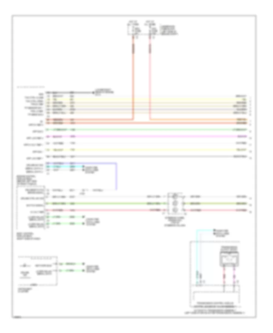 Cruise Control Wiring Diagram 1 of 2 for Cadillac EDiscovery 2014