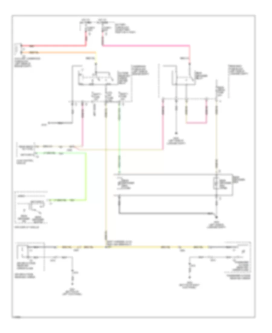 Defoggers Wiring Diagram for Cadillac ELR 2014
