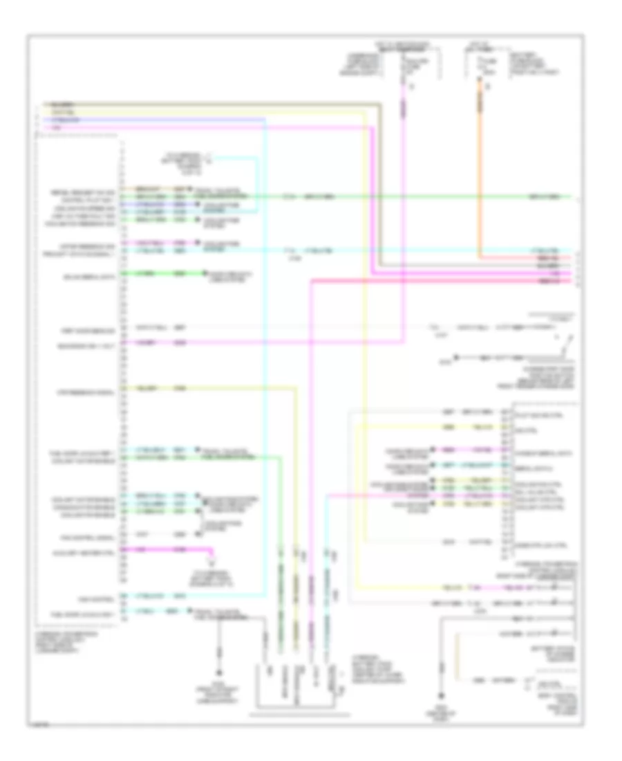 1.4L, Hybrid System Wiring Diagram (4 of 13) for Cadillac ELR 2014