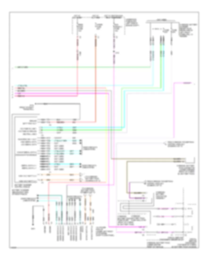 1.4L, Hybrid System Wiring Diagram (5 of 13) for Cadillac ELR 2014