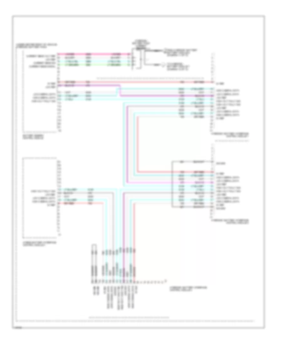 1.4L, Hybrid System Wiring Diagram (7 of 13) for Cadillac ELR 2014