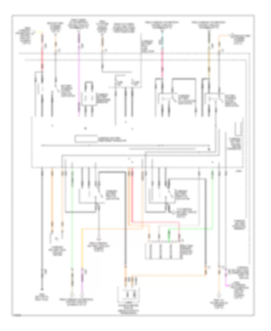 1.4L, Hybrid System Wiring Diagram (8 of 13) for Cadillac ELR 2014