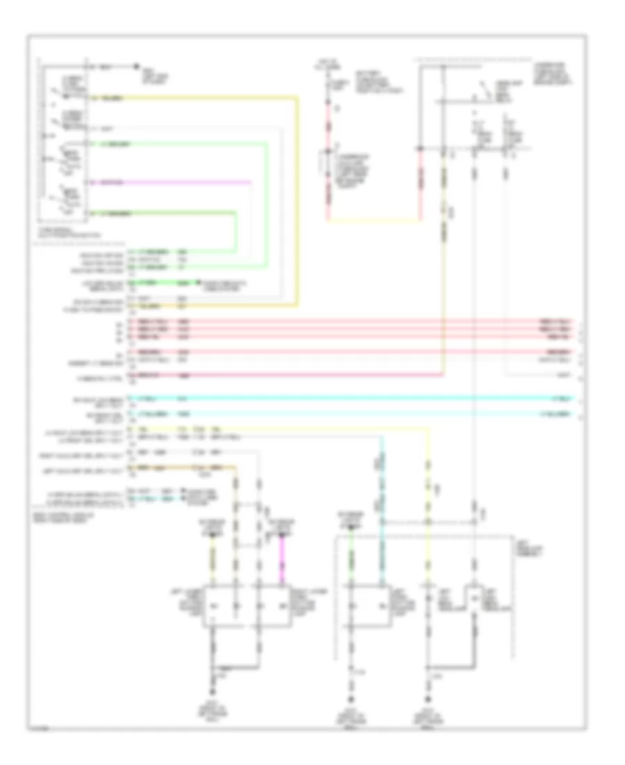 Headlights Wiring Diagram 1 of 2 for Cadillac EDiscovery 2014