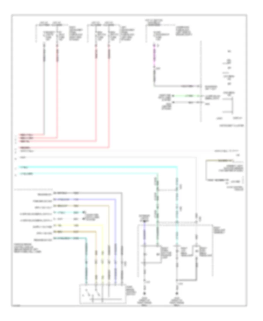 Headlights Wiring Diagram 2 of 2 for Cadillac EDiscovery 2014