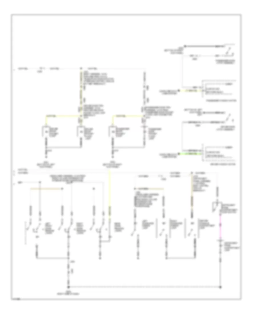Courtesy Lamps Wiring Diagram 2 of 2 for Cadillac EDiscovery 2014