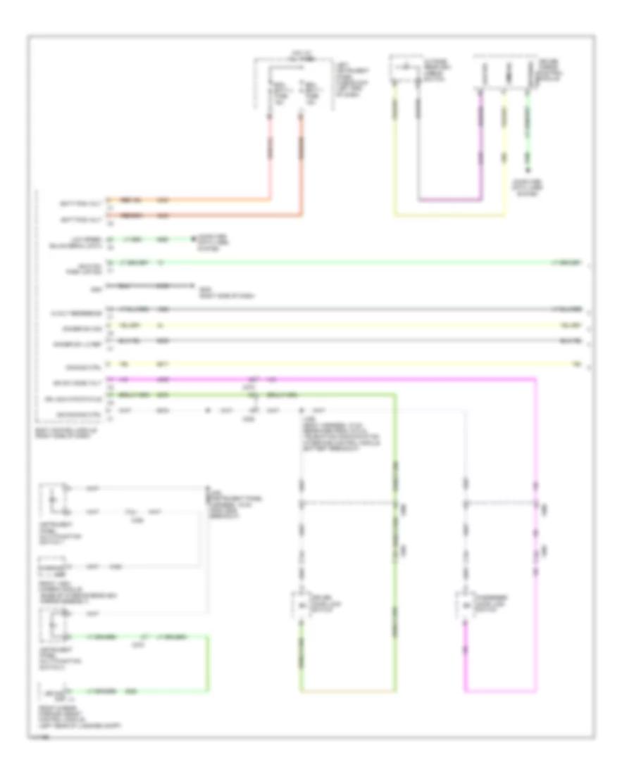 Instrument Illumination Wiring Diagram 1 of 3 for Cadillac EDiscovery 2014