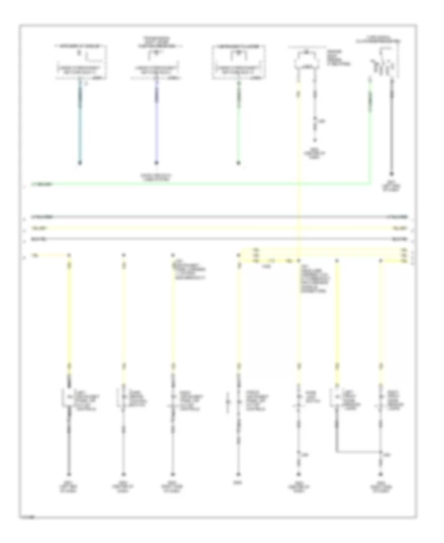 Instrument Illumination Wiring Diagram 2 of 3 for Cadillac EDiscovery 2014