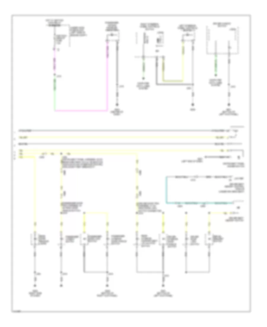Instrument Illumination Wiring Diagram 3 of 3 for Cadillac EDiscovery 2014