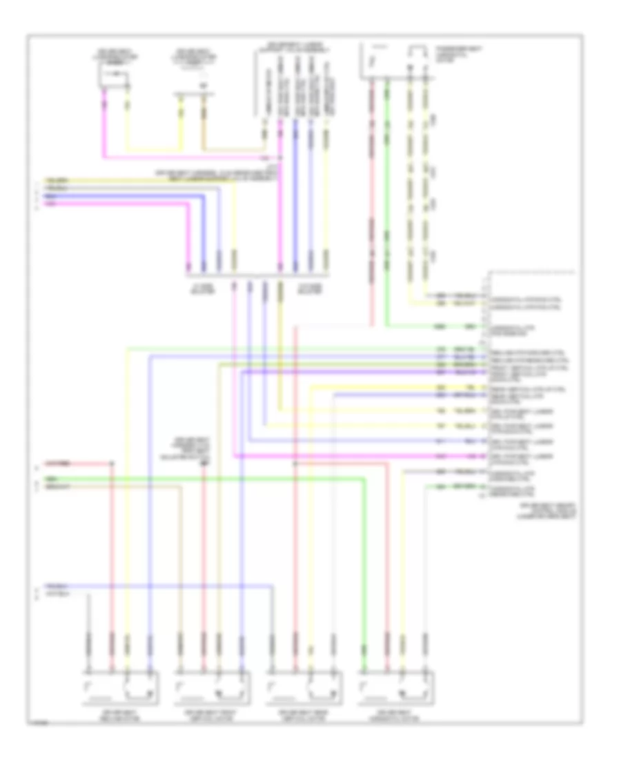 Memory Seat Wiring Diagram 3 of 3 for Cadillac EDiscovery 2014