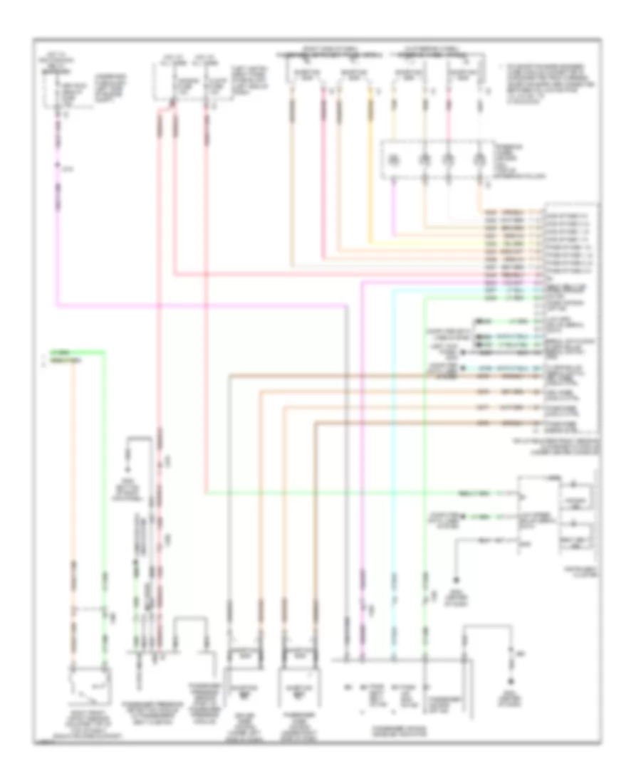 Supplemental Restraints Wiring Diagram (2 of 2) for Cadillac ELR 2014