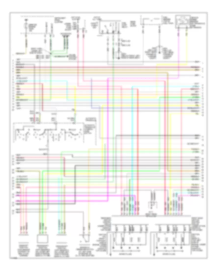 4.6L VIN Y, Engine Performance Wiring Diagrams (3 of 5) for Cadillac DeVille 2001