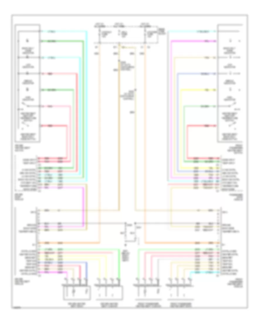 Front Seat Heater Wiring Diagram for Cadillac DeVille 2001