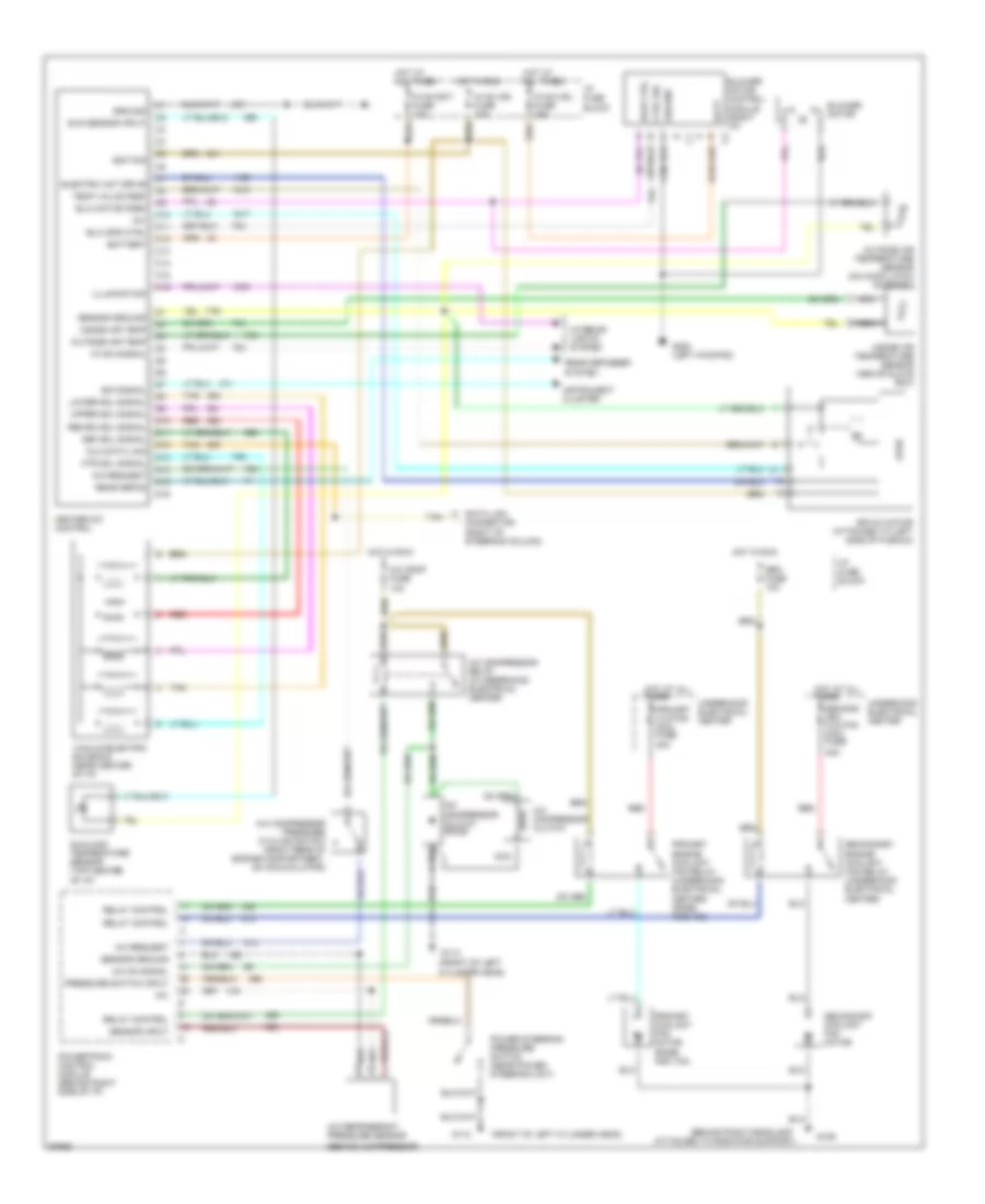 Air Conditioning Wiring Diagrams for Cadillac Fleetwood Brougham 1995