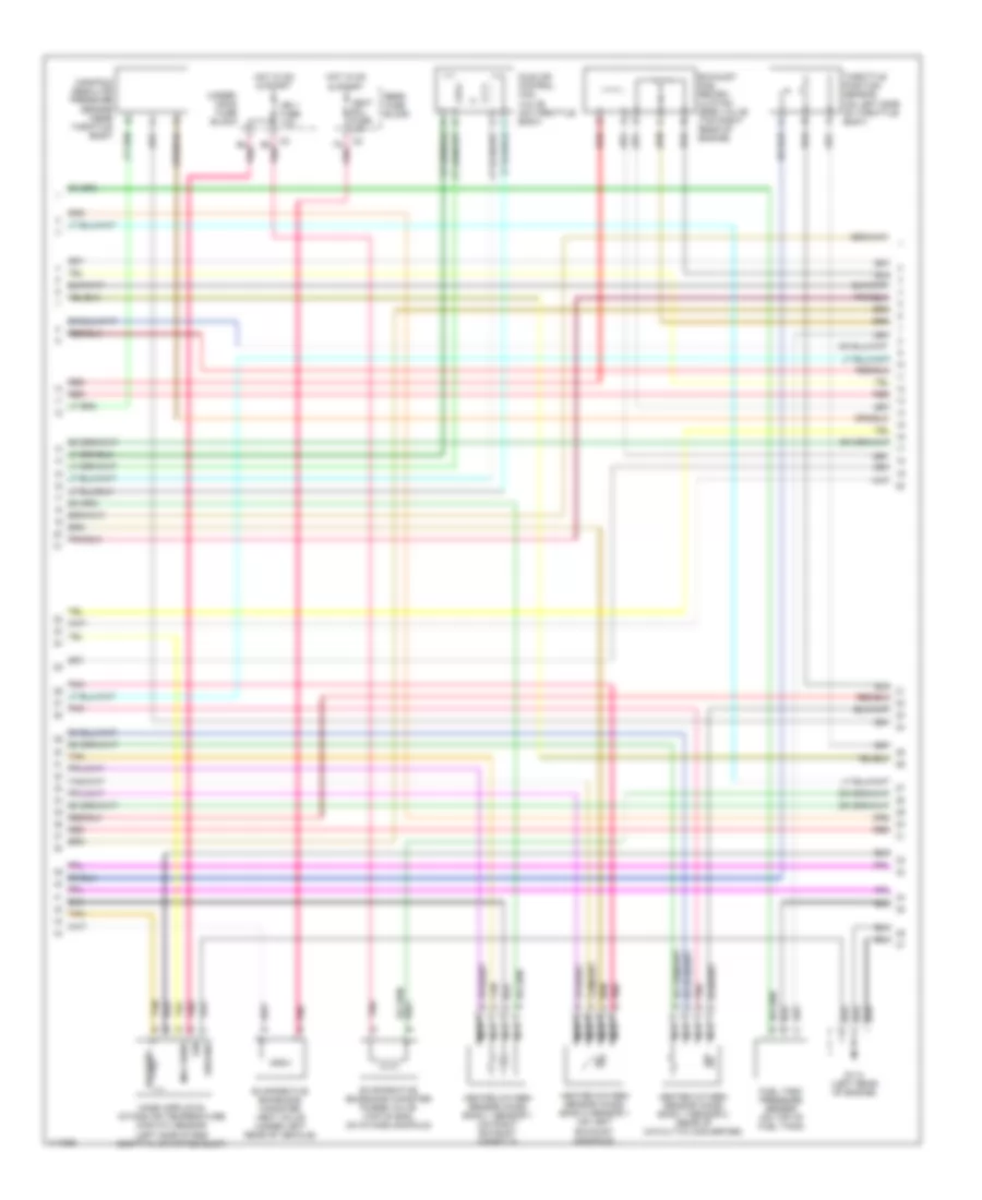 4.6L VIN Y, Engine Performance Wiring Diagrams (2 of 5) for Cadillac DeVille DHS 2001