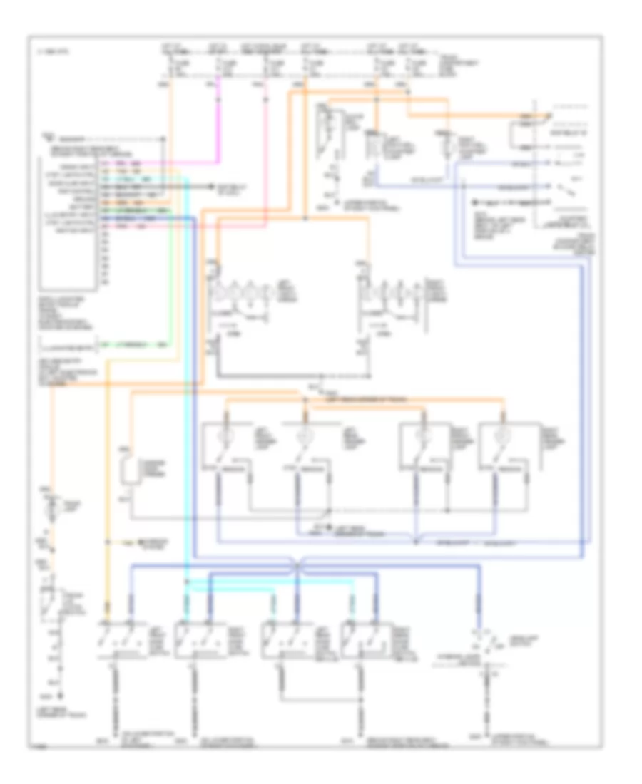 Courtesy Lamps Wiring Diagram for Cadillac Seville SLS 1995