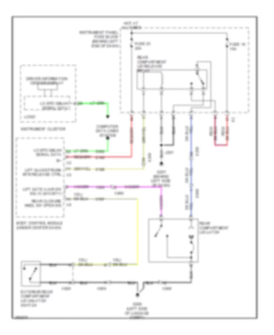 Все схемы для электропроводки Chevrolet Cruze LTZ 2011 – Wiring ...