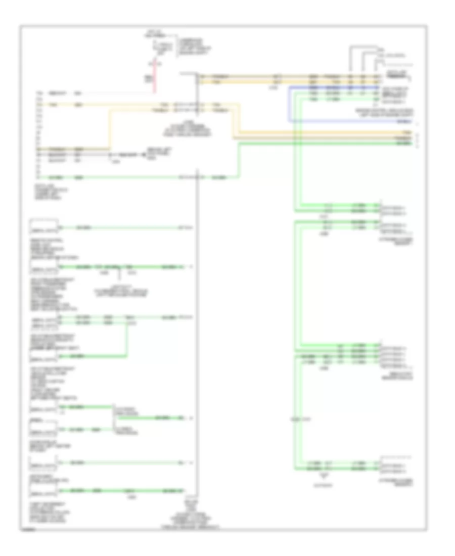 Электросхема линии передачи данных CAN (1 из 2) для Chevrolet Cutaway G2011 3500