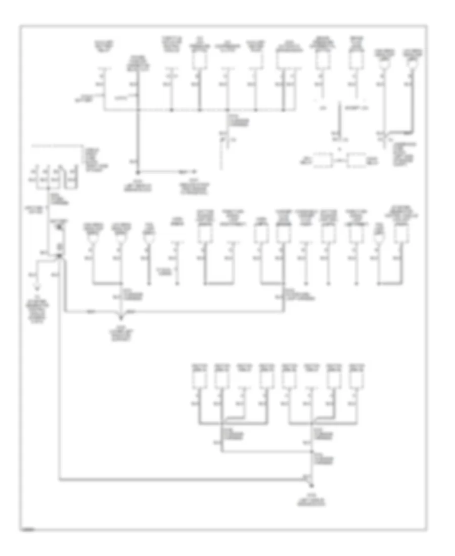 Электросхема подключение массы заземления, гибрид (1 из 5) для Chevrolet Silverado 2006 1500