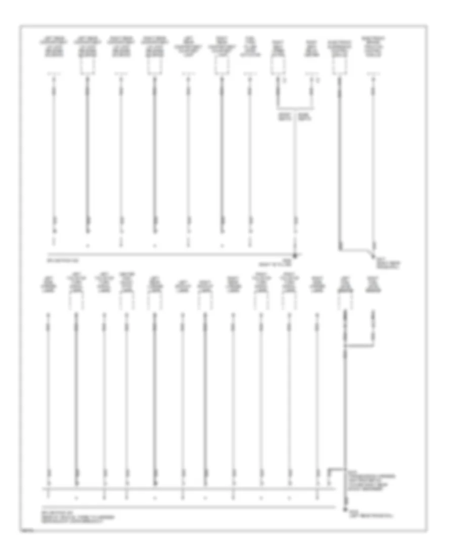 Электросхема подключение массы заземления (3 из 3) для Chevrolet Corvette 1997