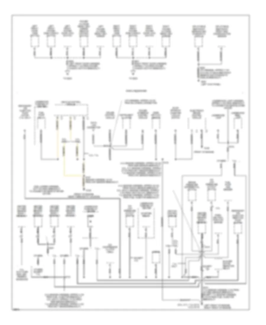 Электросхема подключение массы заземления (2 из 3) для Chevrolet Chevy Express G1997 1500