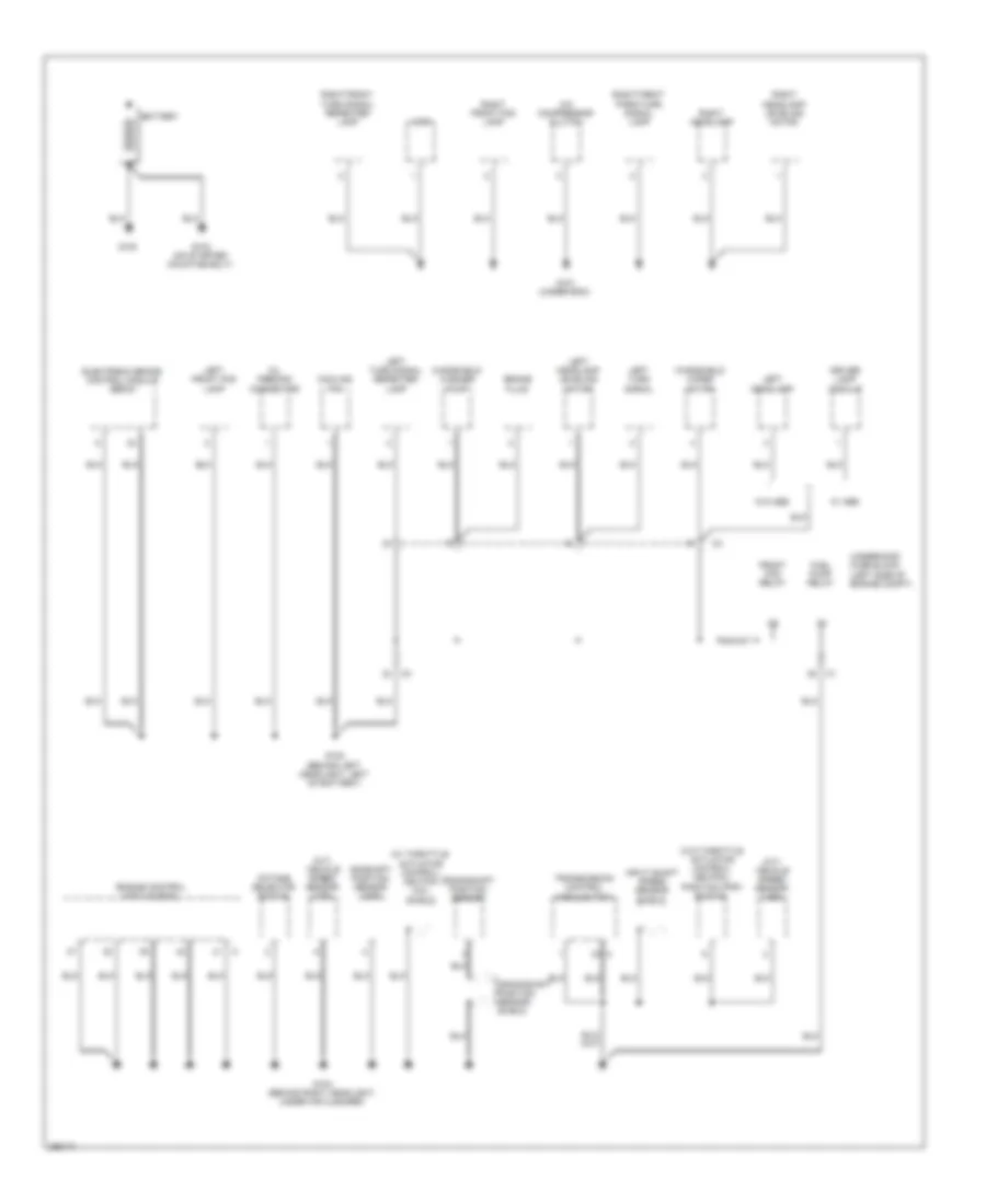 Электросхема подключение массы заземления, Notchback (1 из 3) для Chevrolet Aveo 2007