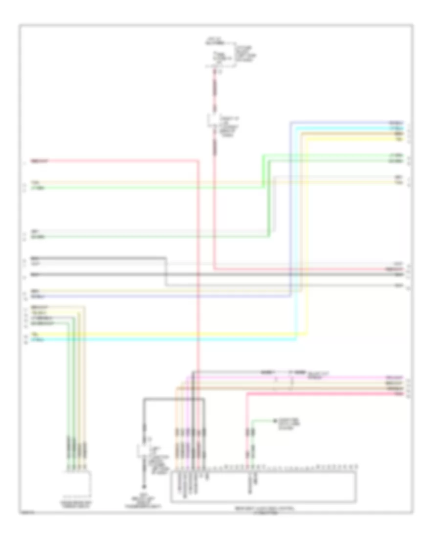 Navigation Wiring Diagram, withY91 & without UQA (2 из 3) для Chevrolet Silverado 2009 1500