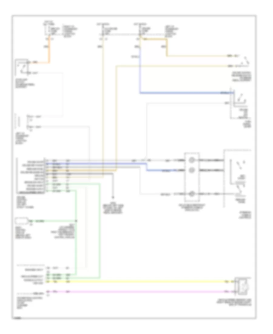 Электросхема системы круизконтроля для Chevrolet Monte Carlo LS 2000