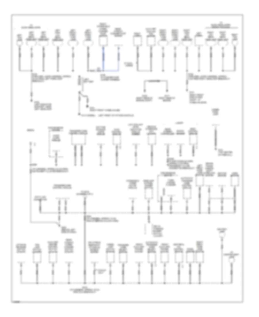 Электросхема подключение массы заземления (1 из 4) для Chevrolet CHD 2000 3500