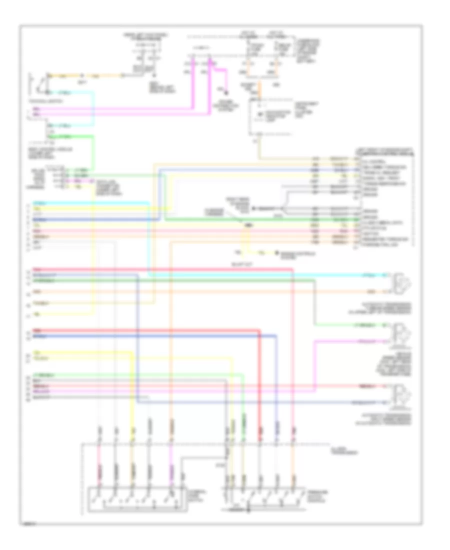 8.1L ВИН Г, Электросхема автоматической коробки передач АКПП (2 из 2) для Chevrolet Silverado Classic 2007 3500