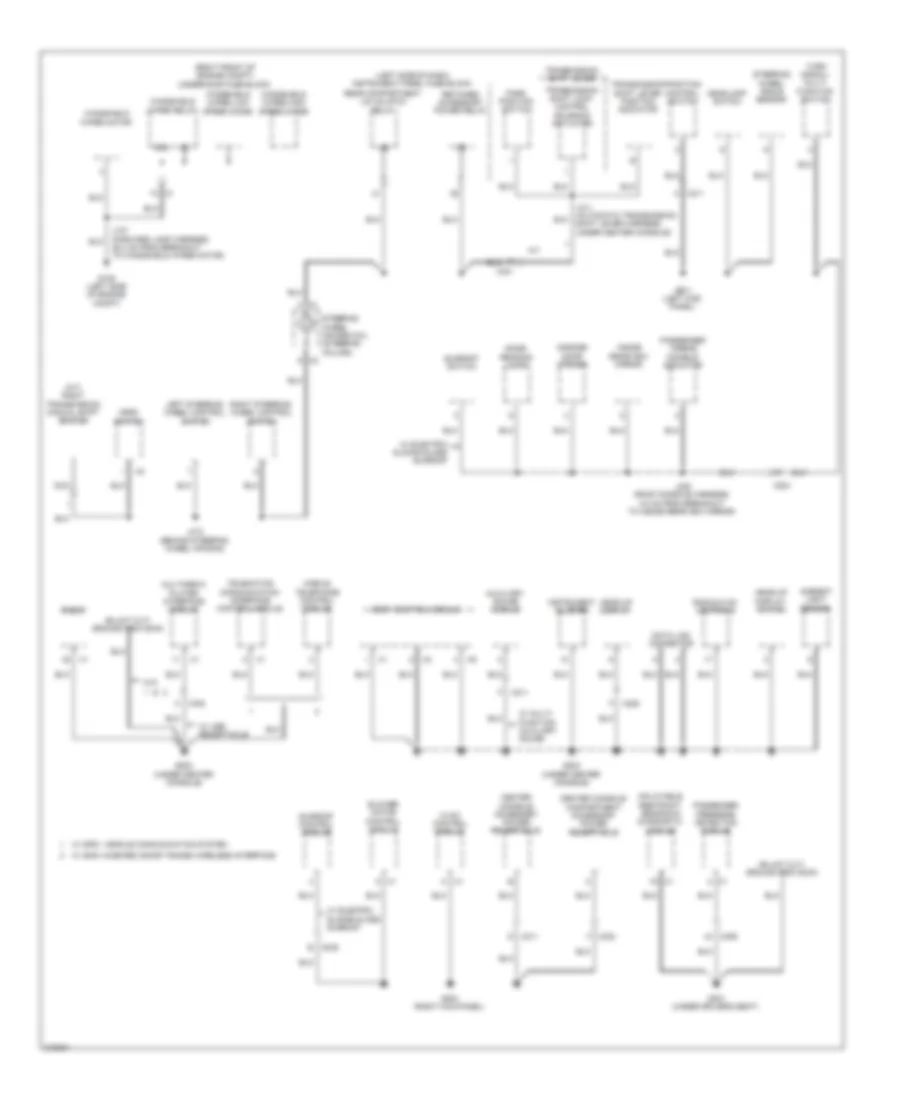 Электросхема подключение массы заземления (2 из 3) для Chevrolet Camaro LS 2011
