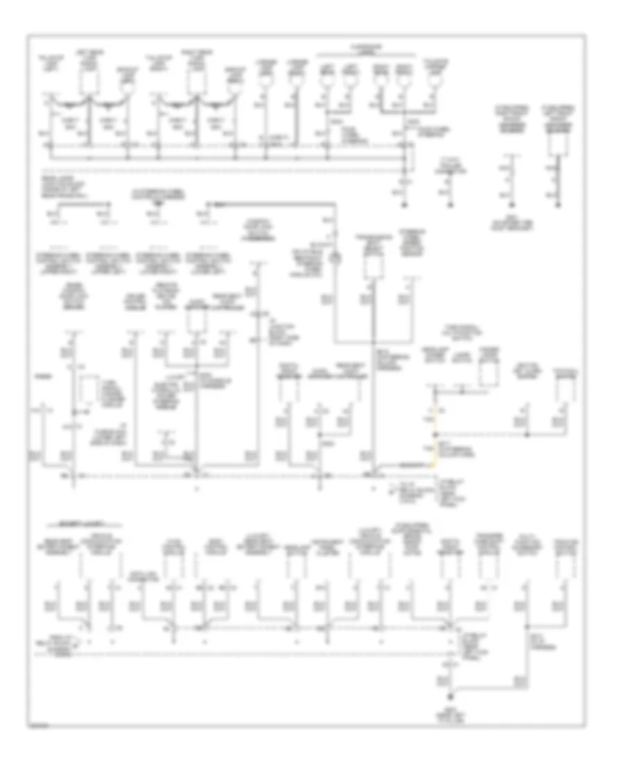 Электросхема подключение массы заземления, гибрид (3 из 5) для Chevrolet Silverado 3500 2005