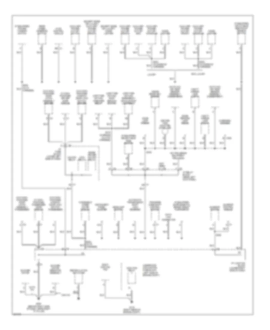 Электросхема подключение массы заземления, гибрид (4 из 5) для Chevrolet Silverado 3500 2005
