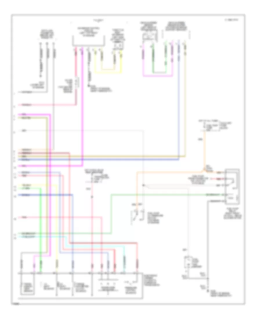 7.4L (VIN N), Электросхема системы управления двигателя 4L80E A/T (3 из 3) для Chevrolet Cutaway G30 1995