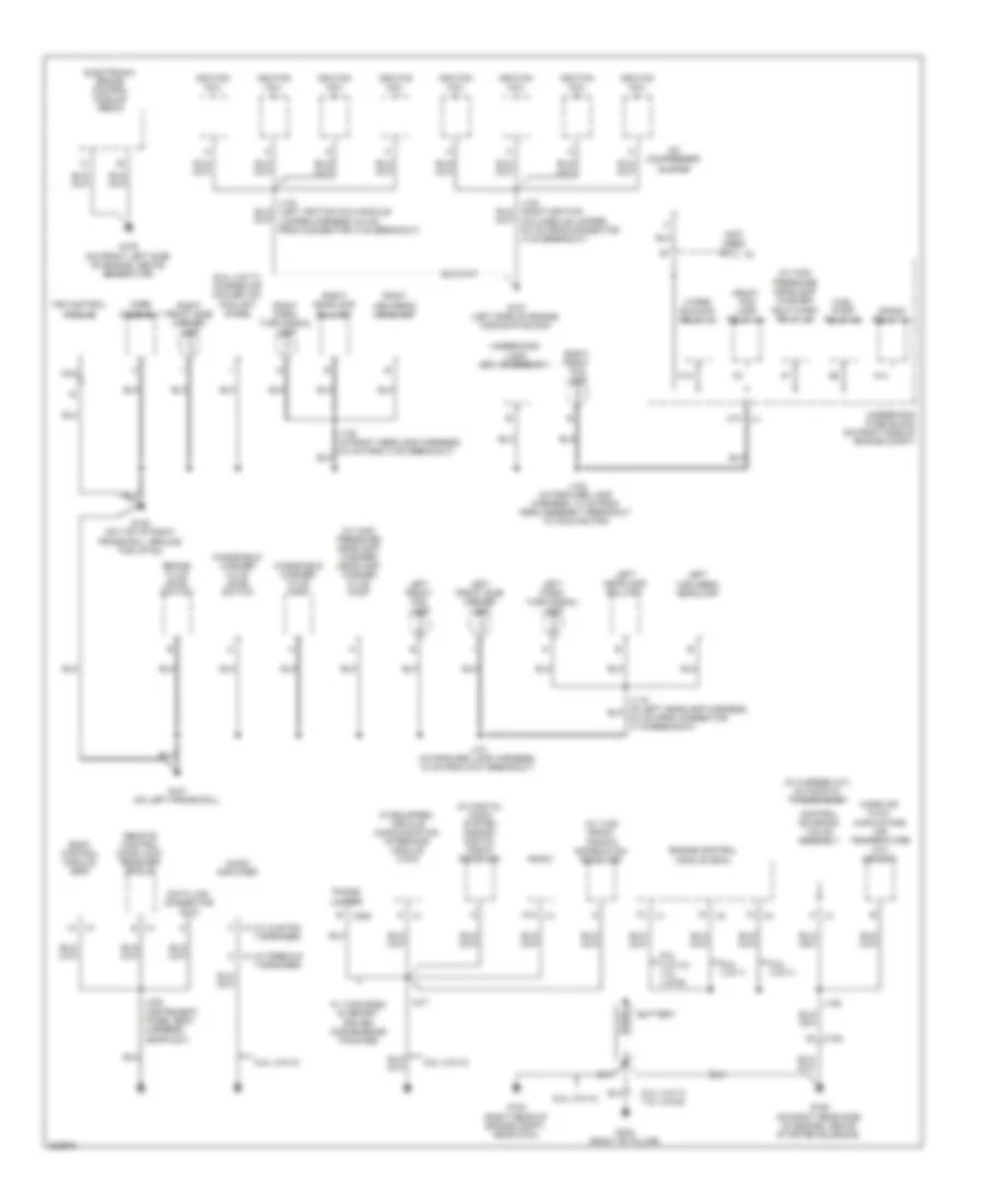 Электросхема подключение массы заземления (1 из 4) для Chevrolet Corvette ZR-1 2012