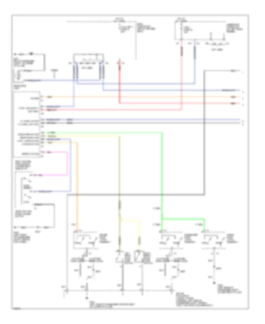 Электросхема подсветки, без Пакет Upfitter (1 из 2) для Chevrolet Chevy Express H2003 2500